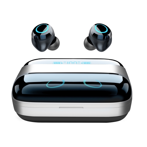 i09 TWS Bluetooth earphone touch control 5.0 True Wireless with Power Bank 2800mA ultimate sound quality