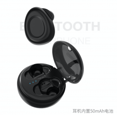 Portable True Wireless Handfree TWS 5.0 Earbuds Bluetooth Headphones Earphone with Mic Charging Case for Smart Phone