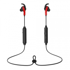 New Active Noise cancelling stereo sound in-ear neckband Sport bluetooth headphones volume control headset
