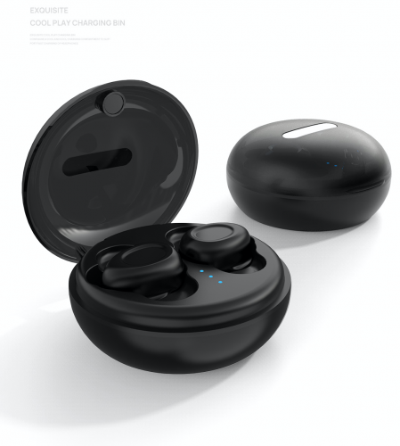 Portable True Wireless Handfree TWS 5.0 Earbuds Bluetooth Headphones Earphone with Mic Charging Case for Smart Phone