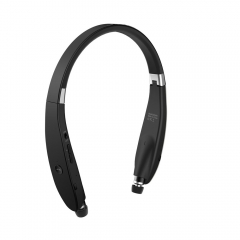 HBS991 Neckband Stereo Wireless Foldable/Retractable Sports Bluetooth Headsets Earphones for Running
