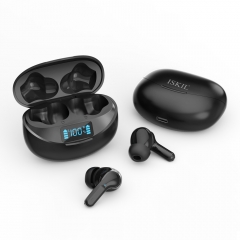 i17 True Wireless Earphones Bluetooth 5.0 TWS in-Ear stereo Earbuds Mini Headset with LED display